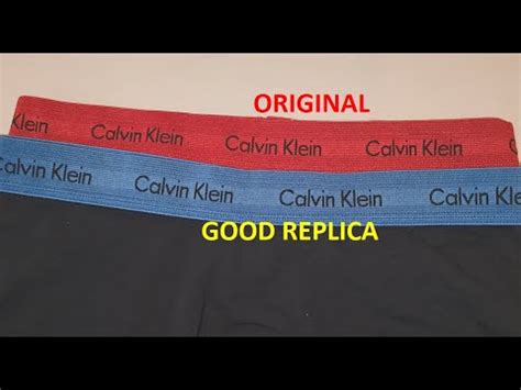 how to spot fake calvin klein underwear